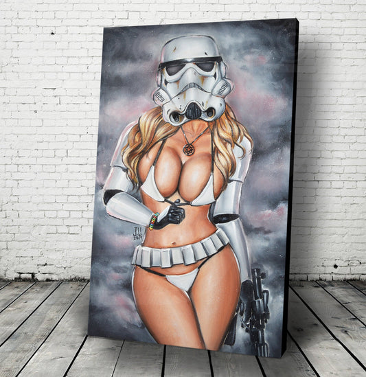Sexy Storm Trooper Cosplay Concept